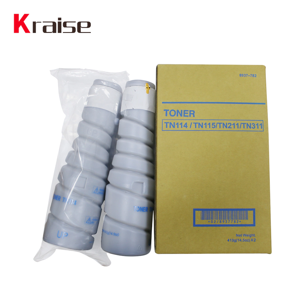 Kraise brand copier toner cartridge TN114 for use in Konica Minolta Bizhub162 210 7516